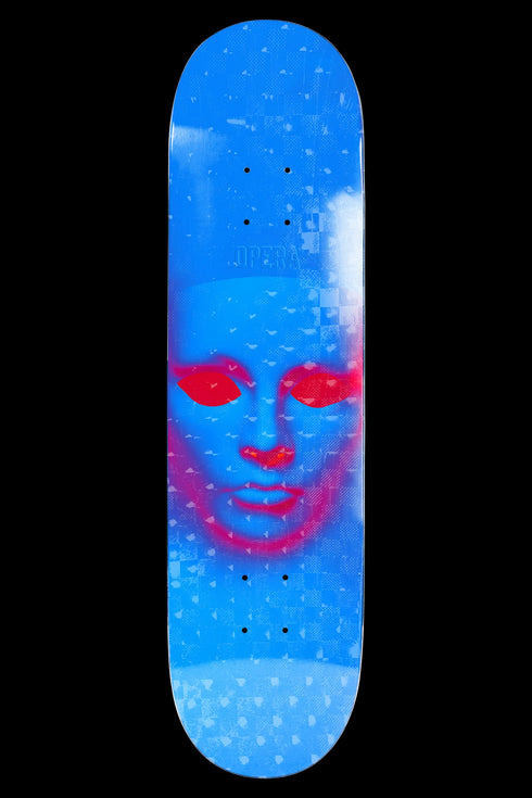 Opera - Face Blue Holographic Deck (8.25")
